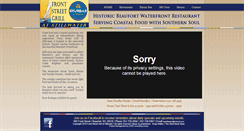 Desktop Screenshot of frontstreetgrillatstillwater.com